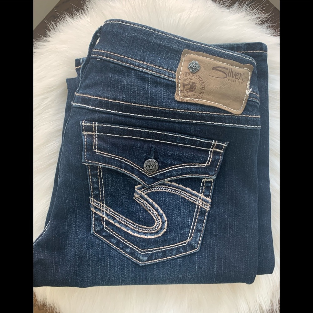 Silver brand jeans. Like new!